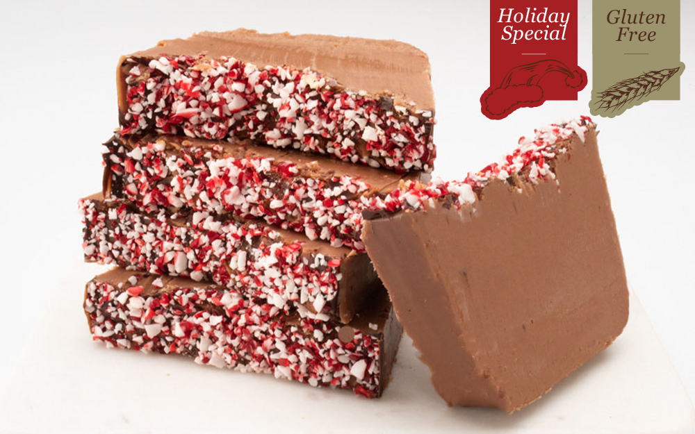 Peppermint Crunch Fudge