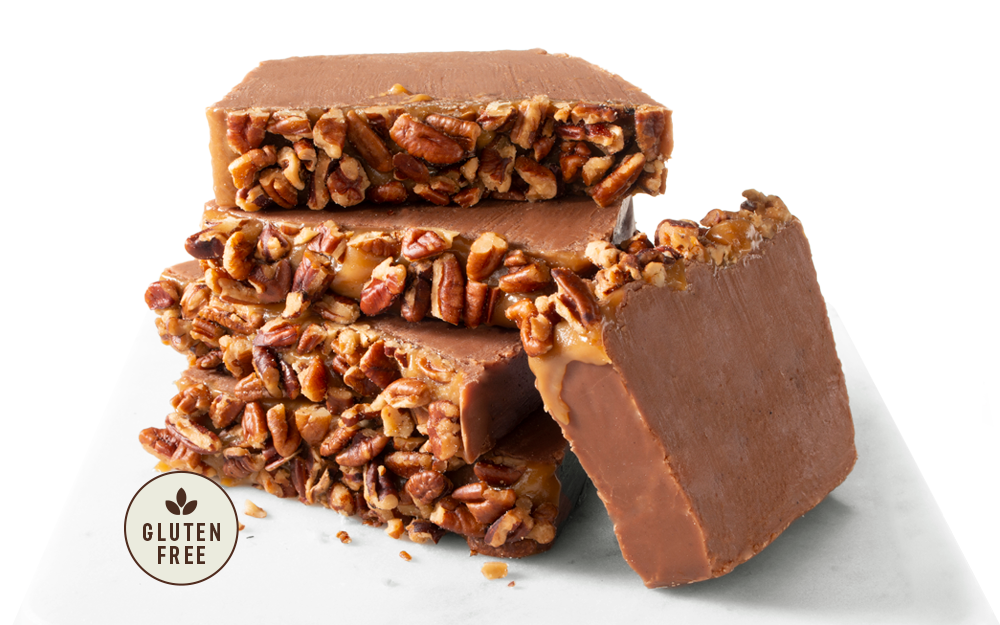 Pecan Turtle Fudge