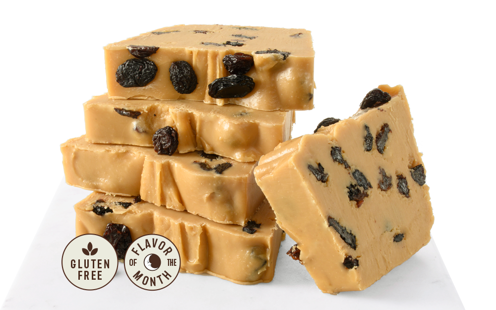 Rum Raisin Fudge