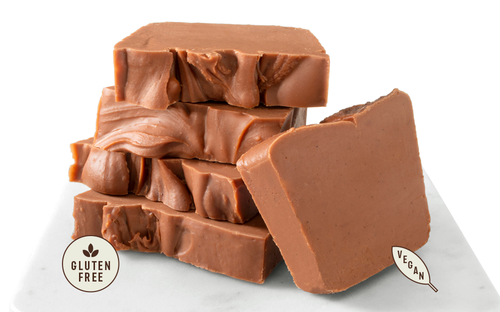 Vegan Belgian Chocolate Fudge