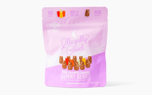 Chocolate Moonshine Chocolates Chocolate Covered Gummy Bears - Snacking Bag