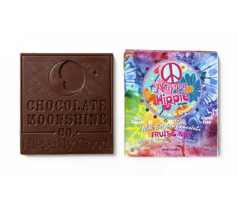 Milk Chocolate Fruit N Nut Belgian Bar