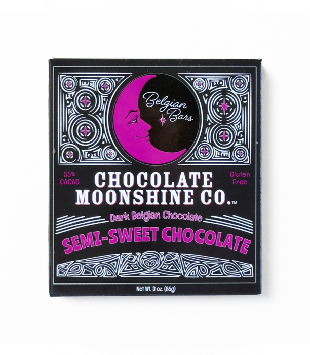 Semi-Sweet 55% Dark Chocolate Belgian Bar
