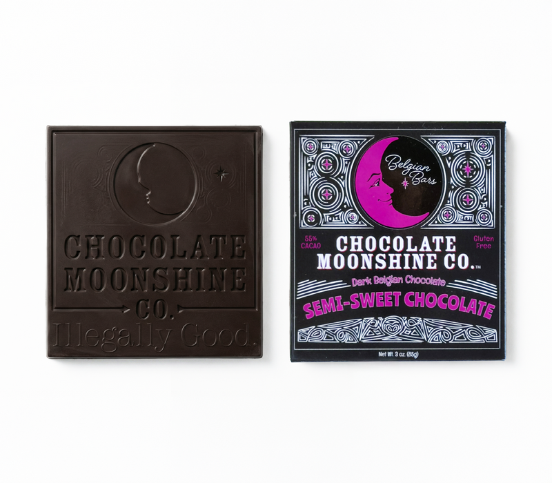 Semi-Sweet 55% Dark Chocolate Belgian Bar
