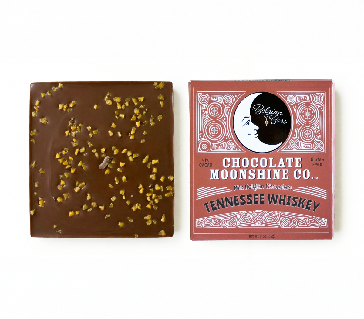 Tennessee Whiskey Belgian Bar — Chocolate Moonshine Co.