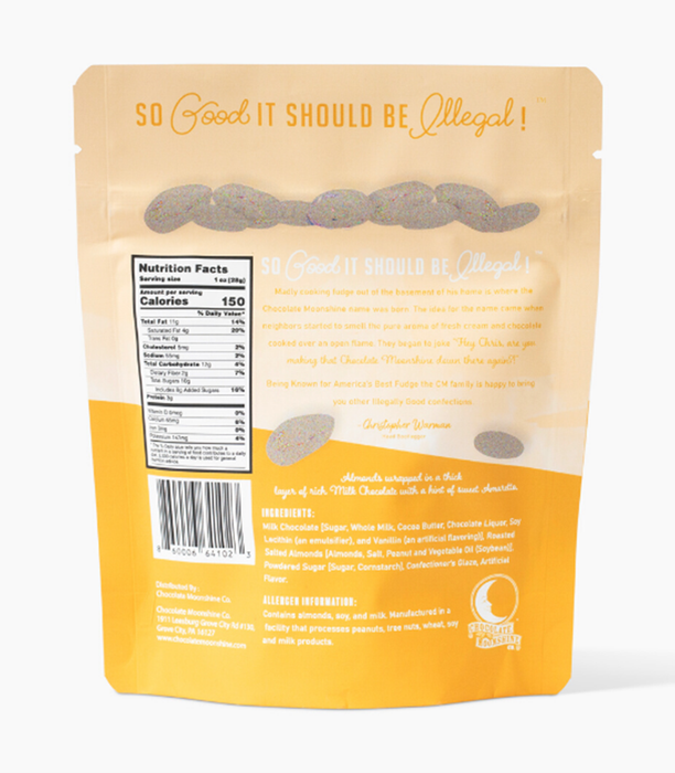 Amaretto Almonds - Snacking Bag