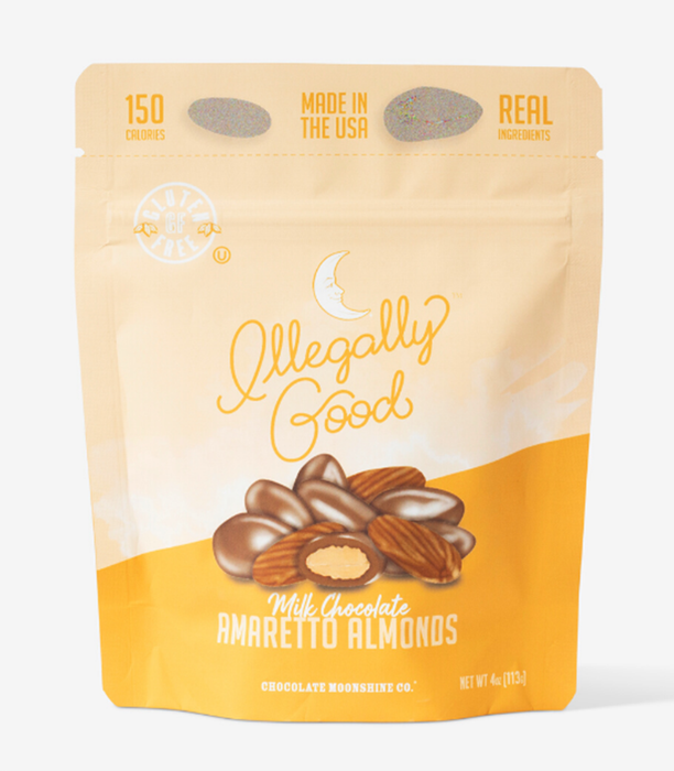 Amaretto Almonds - Snacking Bag