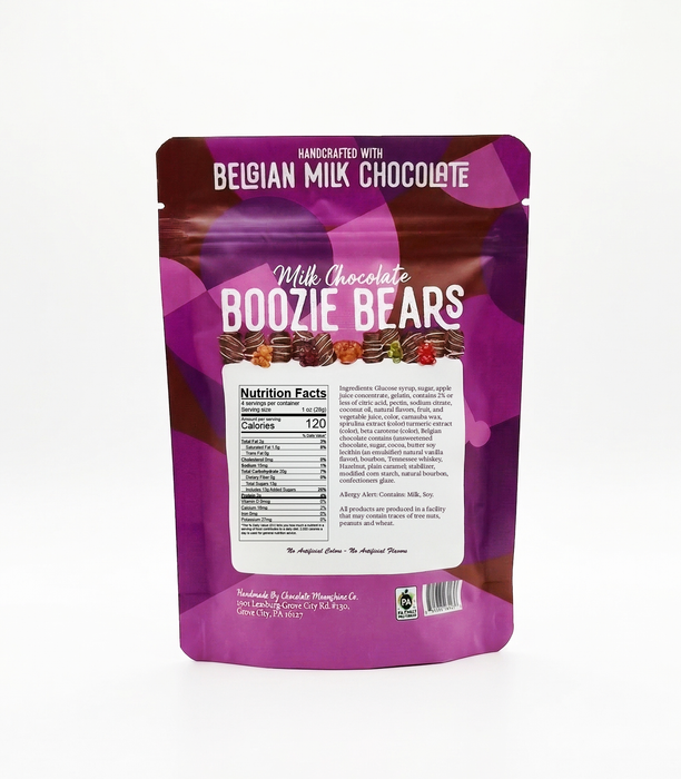 Milk Chocolate Boozie Bears - Snacking Bag