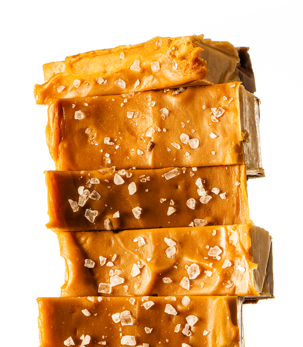 Bourbon Sea Salt Caramel Fudge