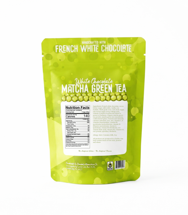 White Chocolate Matcha Green Tea - Snacking Bag