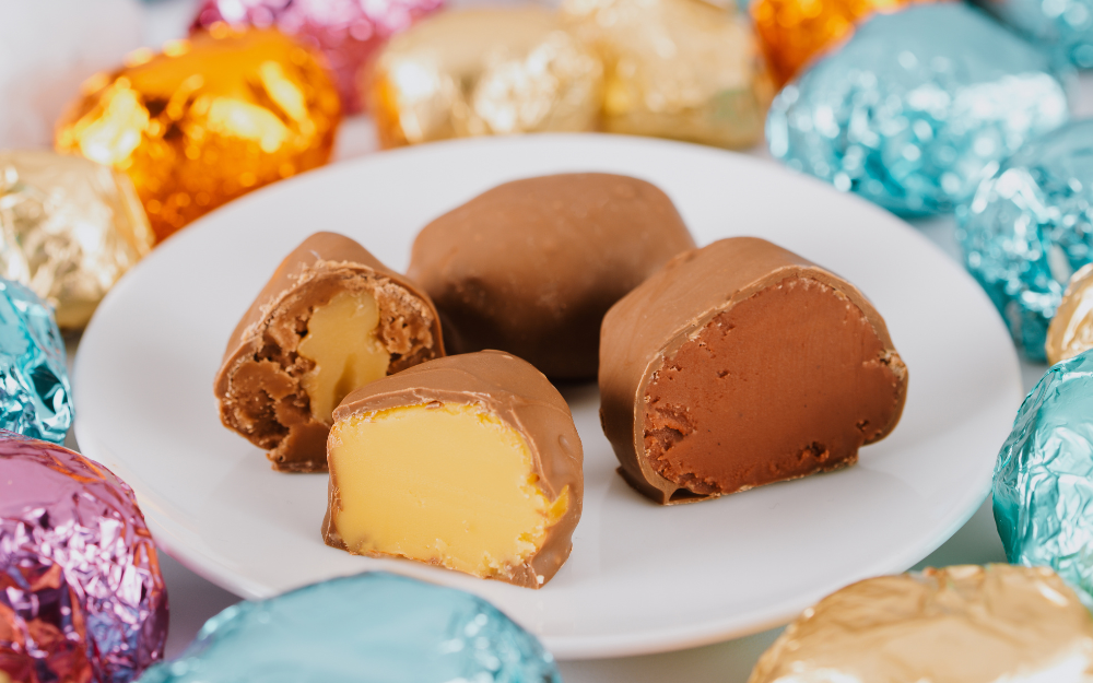 Fudge Egg Sampler
