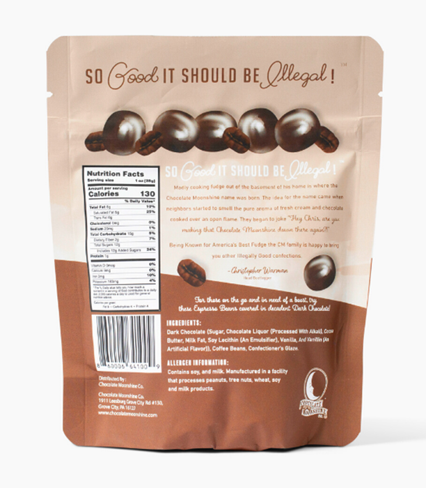 Espresso Beans - Snacking Bag