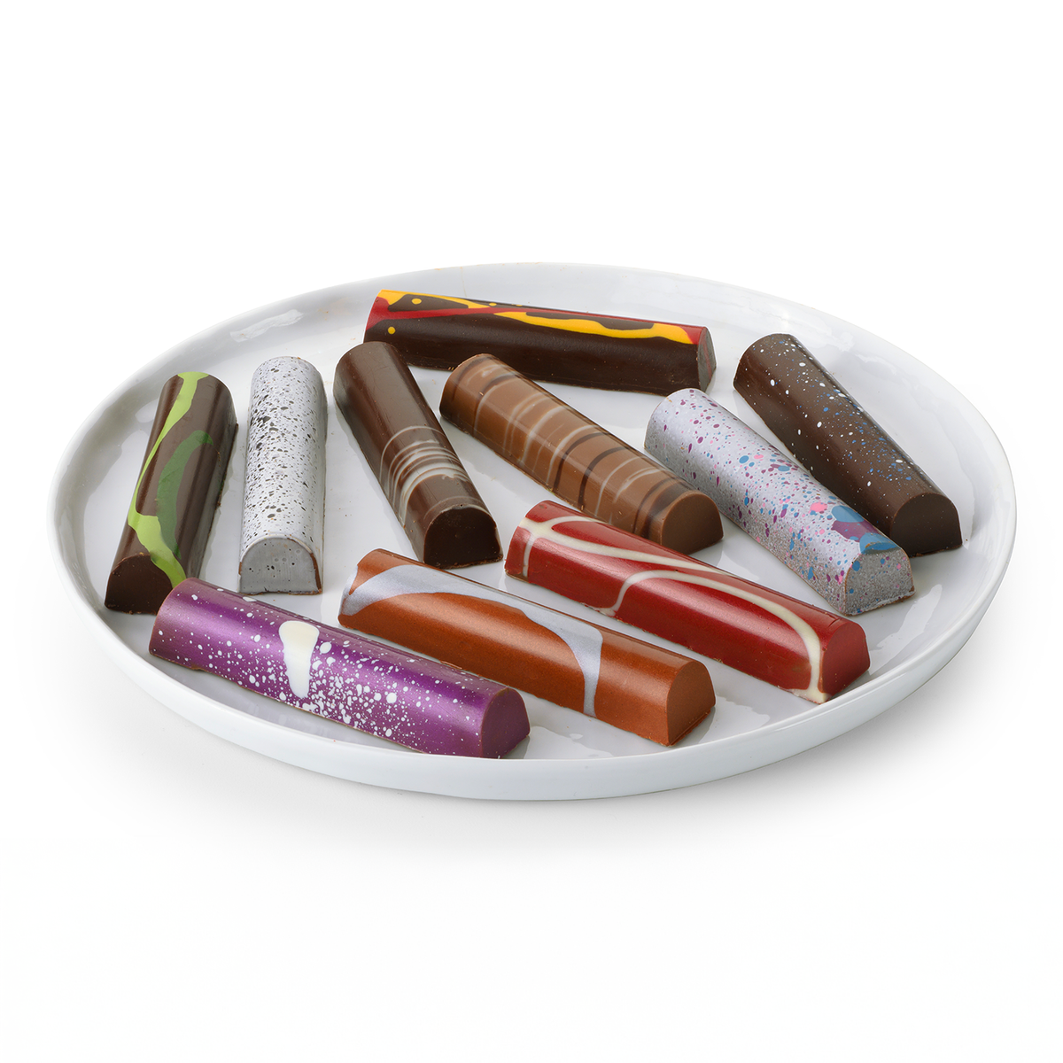 Gourmet Truffle Bars 10-Pack — Belgian Chocolate Classics