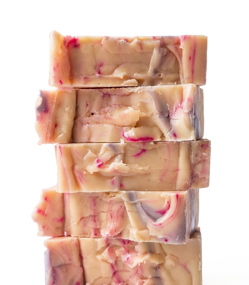 Raspberry Champagne Fudge