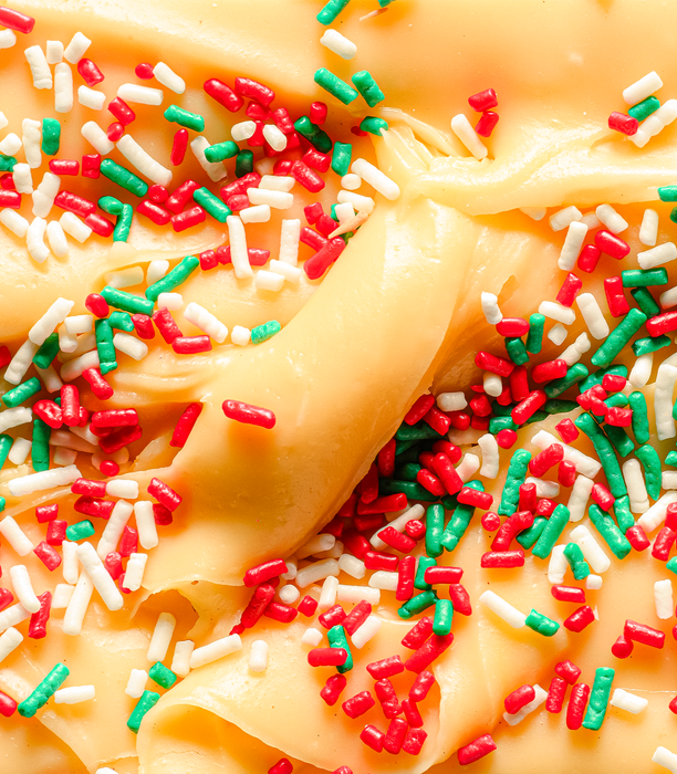 Spiked Eggnog Fudge