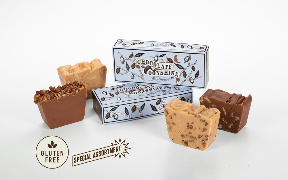 2lb. Nut Lovers Fudge Sampler