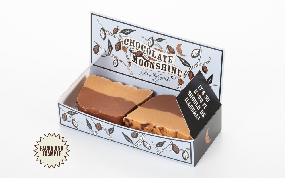 White Pecan Caramel Explosion Fudge