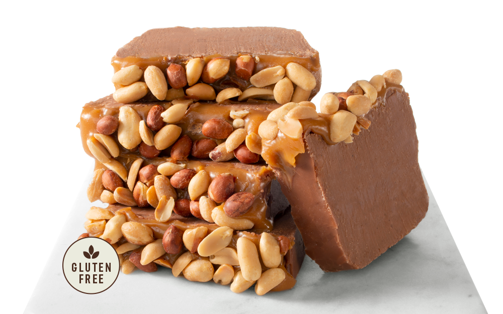 Snickers Gourmet Fudge | Chocolate Moonshine Co.