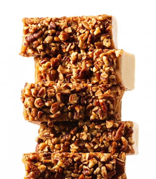 White Pecan Caramel Explosion Fudge