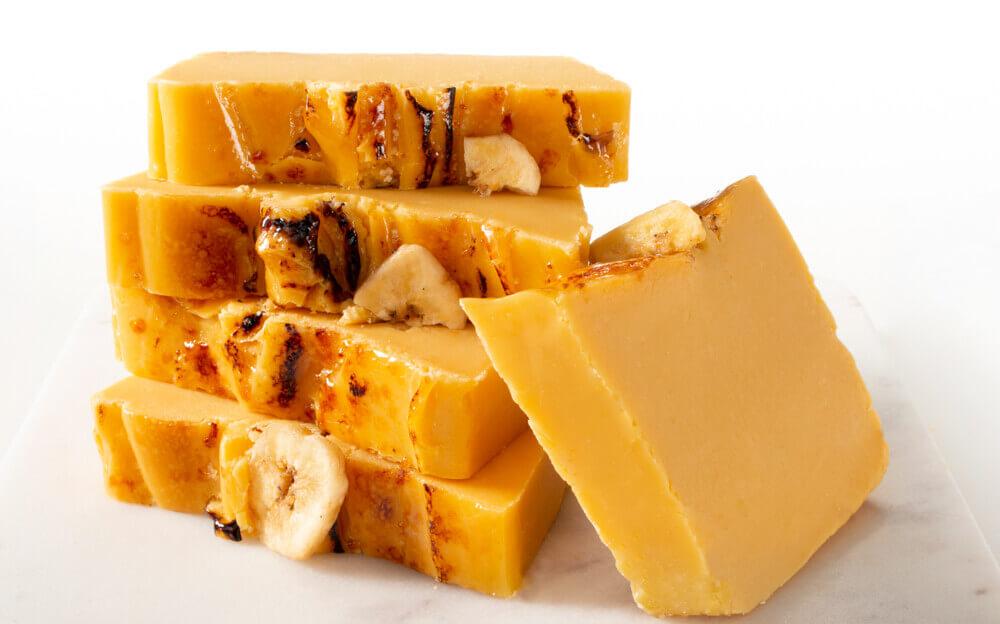 Chocolate Moonshine Fudge Bananas Foster Fudge