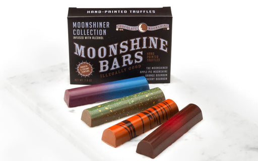 Chocolate Moonshine Moonshine Bars 4 pack 4 pk Moonshiner Truffle Collection